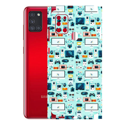 Samsung A/S Series Phone Skins (All Models) - Gadgets Doodle - 3D Embossed Finish (L-184) Samsung Galaxy A21S