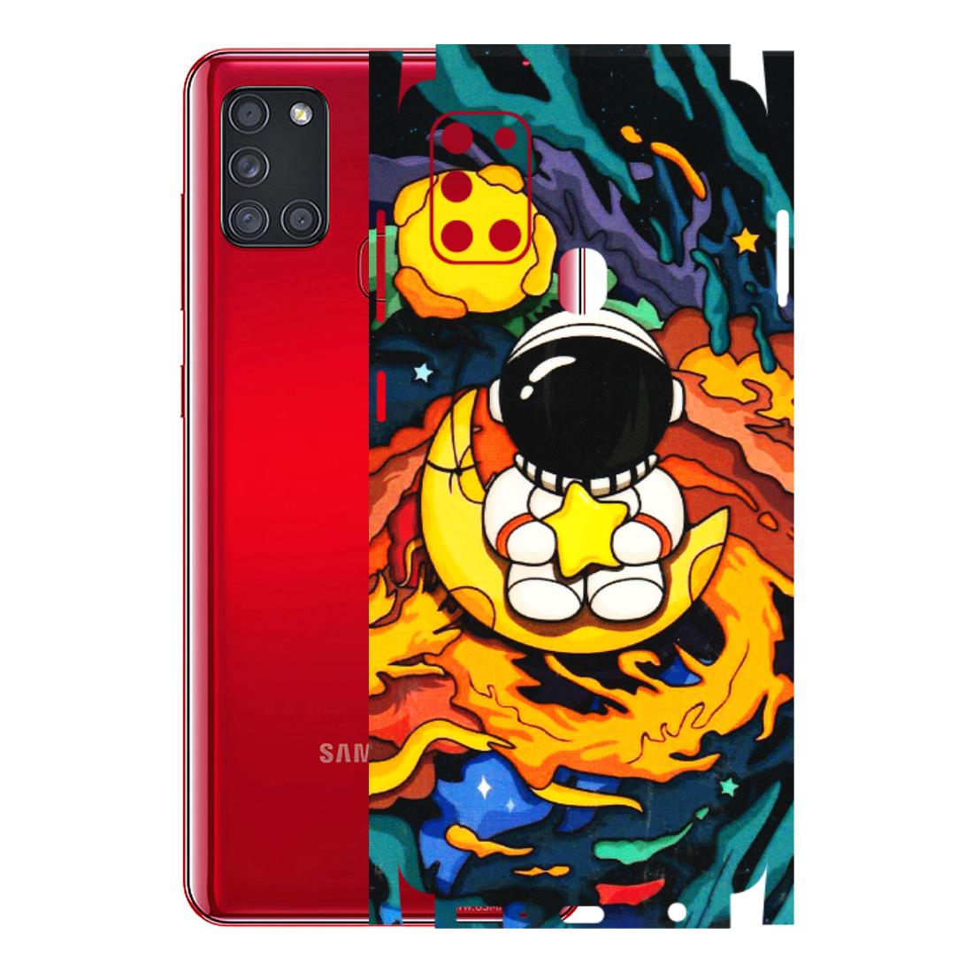 Samsung A/S Series Phone Skins (All Models) - Baby Astronaut - 3D Embossed Finish (L-197) Samsung Galaxy A21S