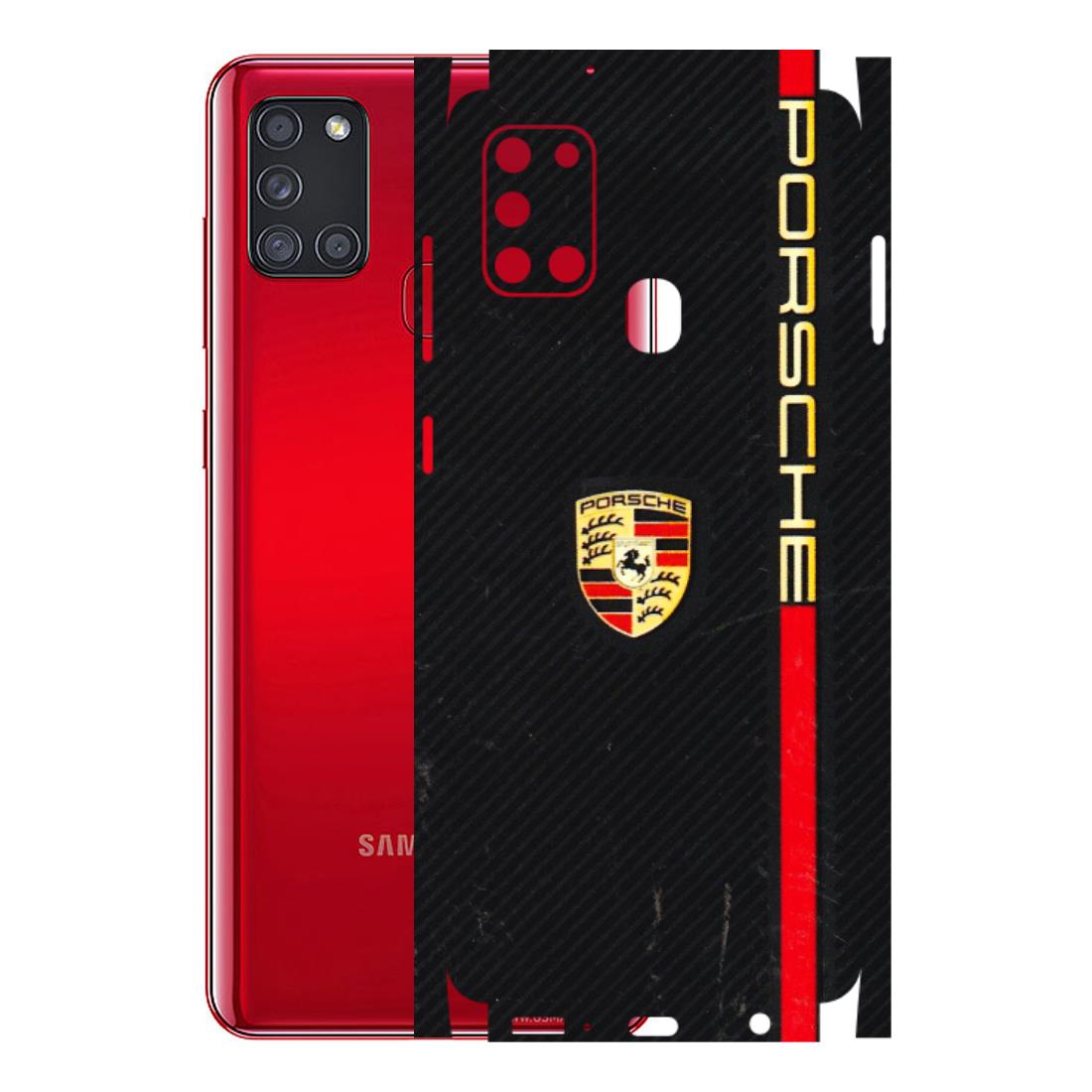 Samsung A/S Series Phone Skins (All Models) - Premium Porsche - 3D Embossed Finish (L-225) Samsung Galaxy A21S