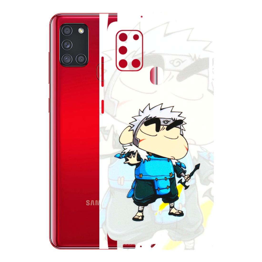 Samsung A/S Series Phone Skins (All Models) - Angry Young Shinchan - 3D Embossed Finish (L-226) Samsung Galaxy A21S