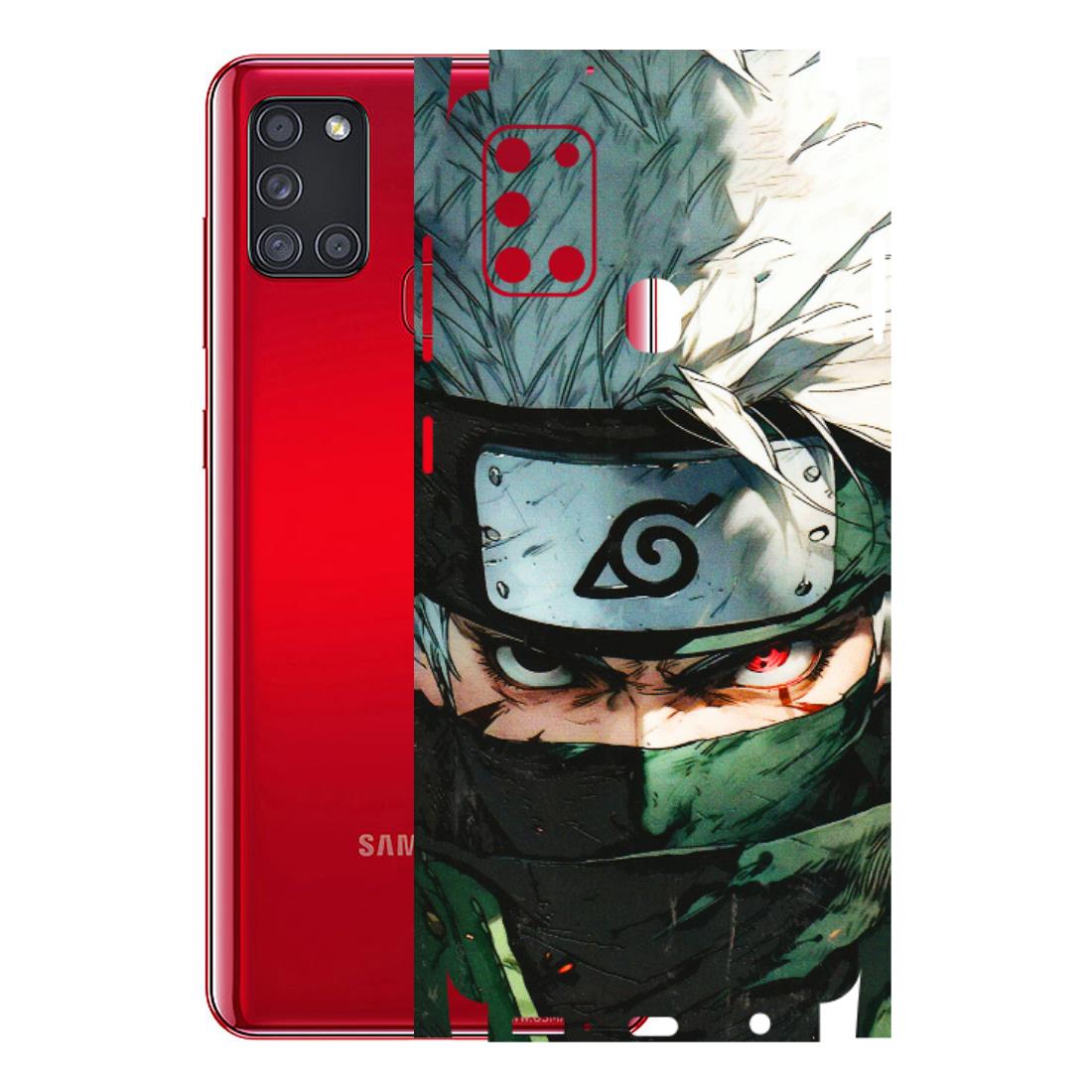 Samsung A/S Series Phone Skins (All Models) - Kakashi Red Eye Focus - 3D Embossed Finish (L-227) Samsung Galaxy A21S