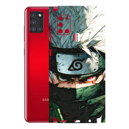Samsung A/S Series Phone Skins (All Models) - Kakashi Red Eye Focus - 3D Embossed Finish (L-227) Samsung Galaxy A21S