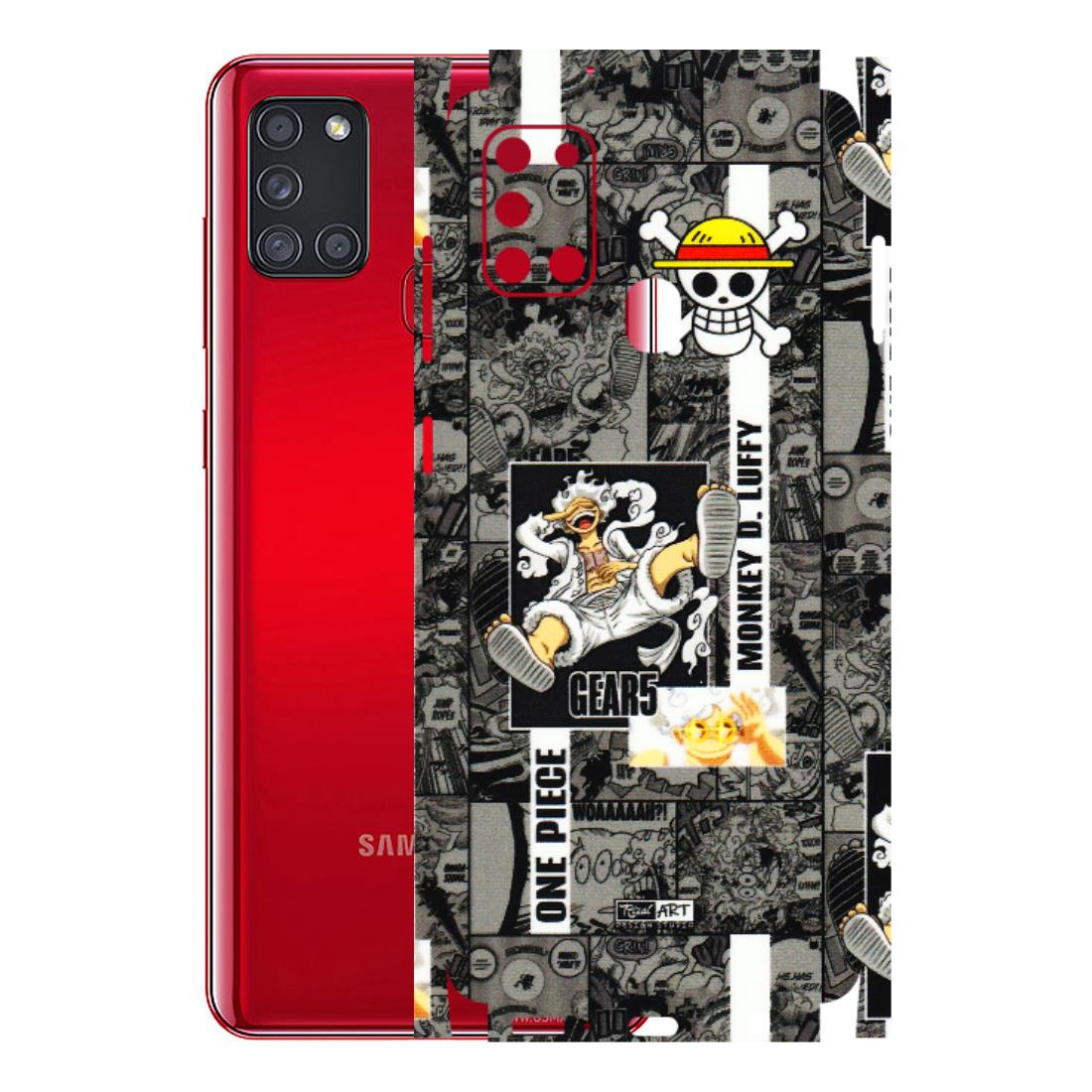 Samsung A/S Series Phone Skins (All Models) - Cuffy Anime MonkeyCamic - 3D Embossed Finish (L-242) Samsung Galaxy A21S