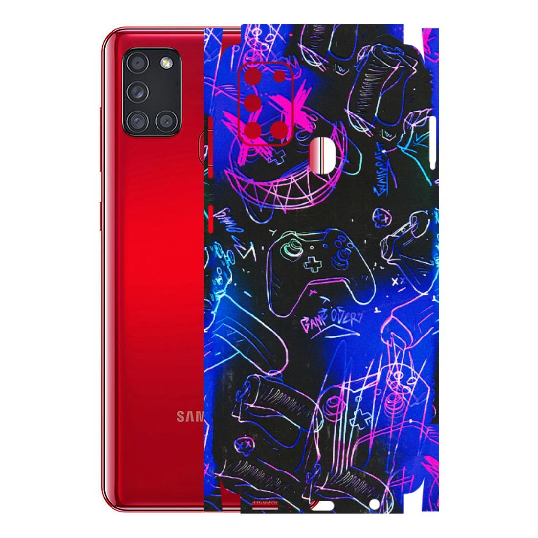 Samsung A/S Series Phone Skins (All Models) - Gamers Paradise - 3D Embossed Finish (L-258) Samsung Galaxy A21S