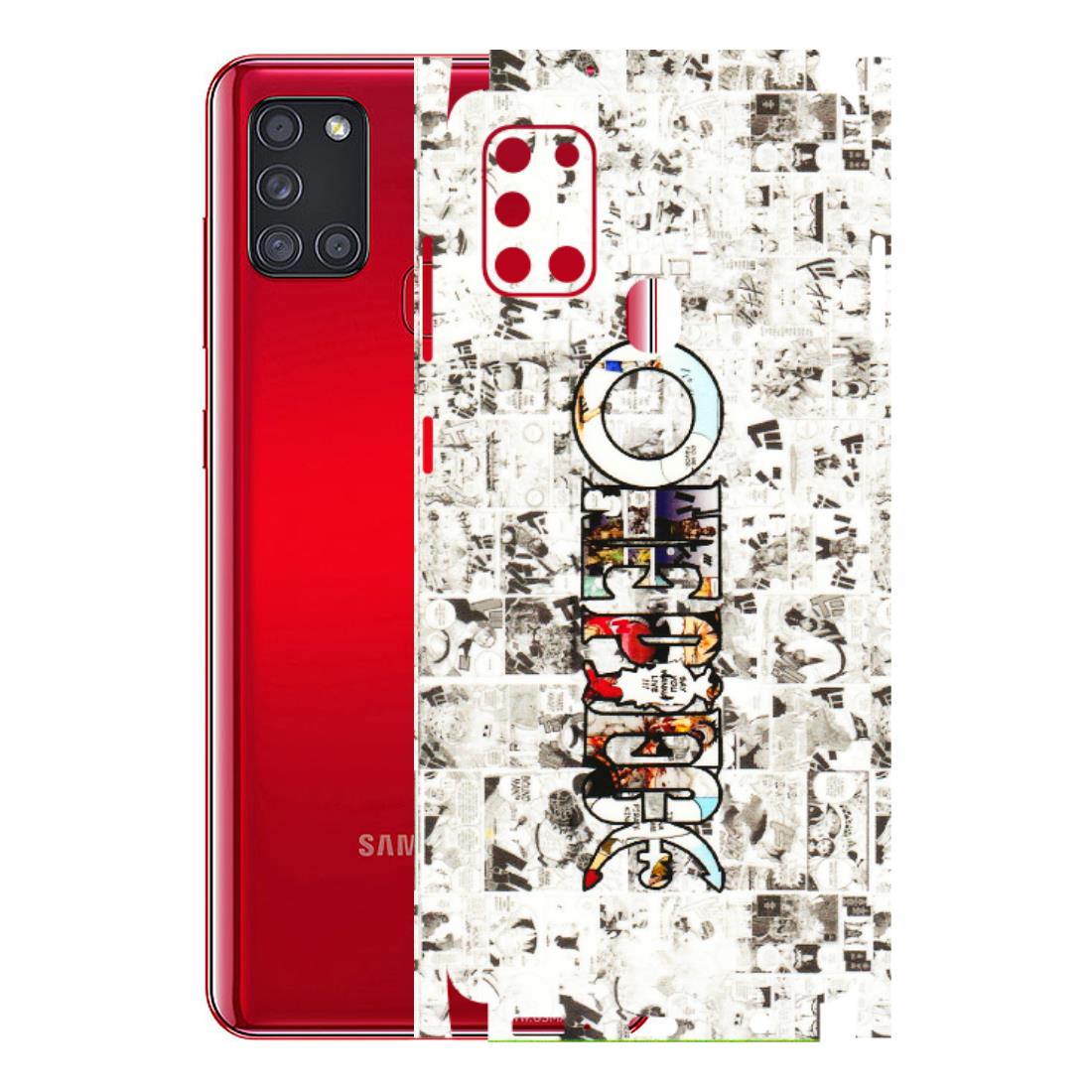 Samsung A/S Series Phone Skins (All Models) - One Piece Manga - 3D Embossed Finish (L-26) Samsung Galaxy A21S