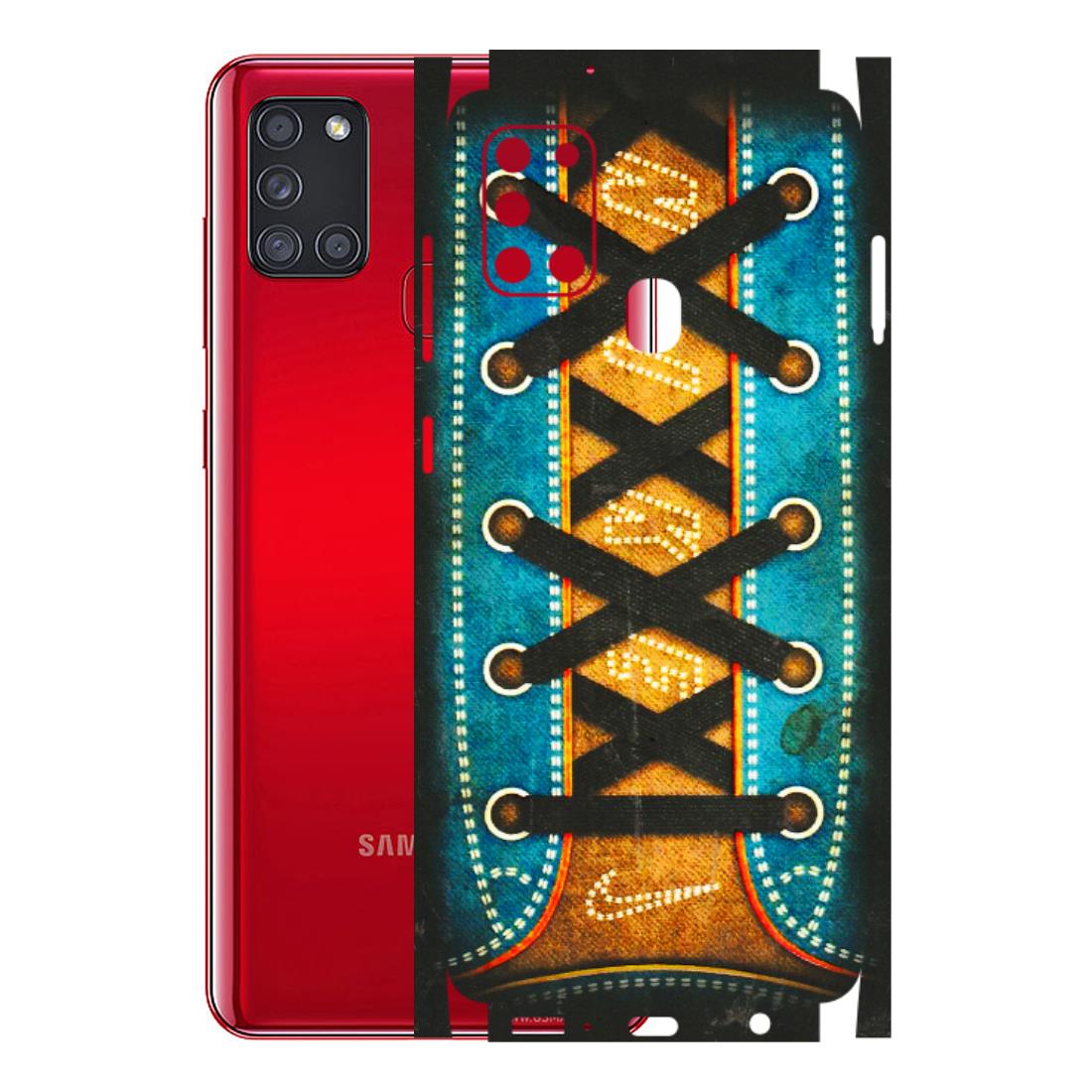Samsung A/S Series Phone Skins (All Models) - Sneakers Lover Nike - 3D Embossed Finish (L-262) Samsung Galaxy A21S