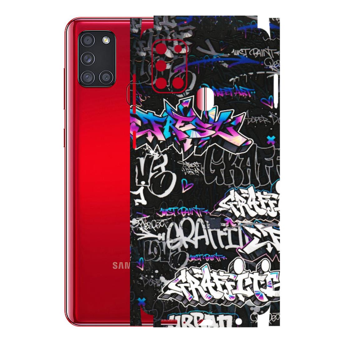 Samsung A/S Series Phone Skins (All Models) - Graffiti Killer - 3D Embossed Finish (L-274) Samsung Galaxy A21S