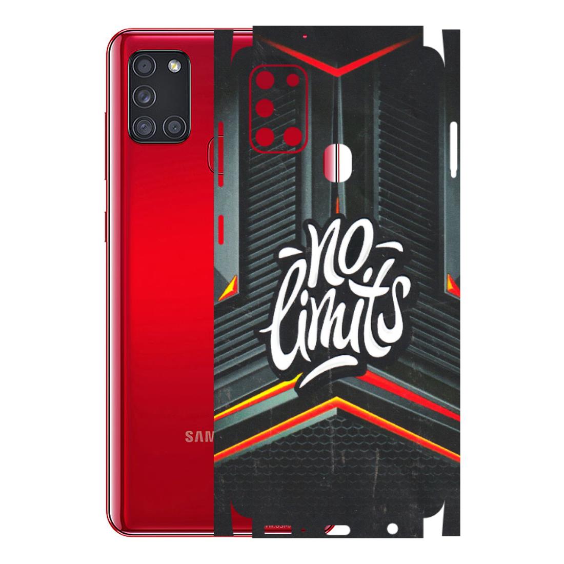 Samsung A/S Series Phone Skins (All Models) - No Limits - 3D Embossed Finish (L-286) Samsung Galaxy A21S