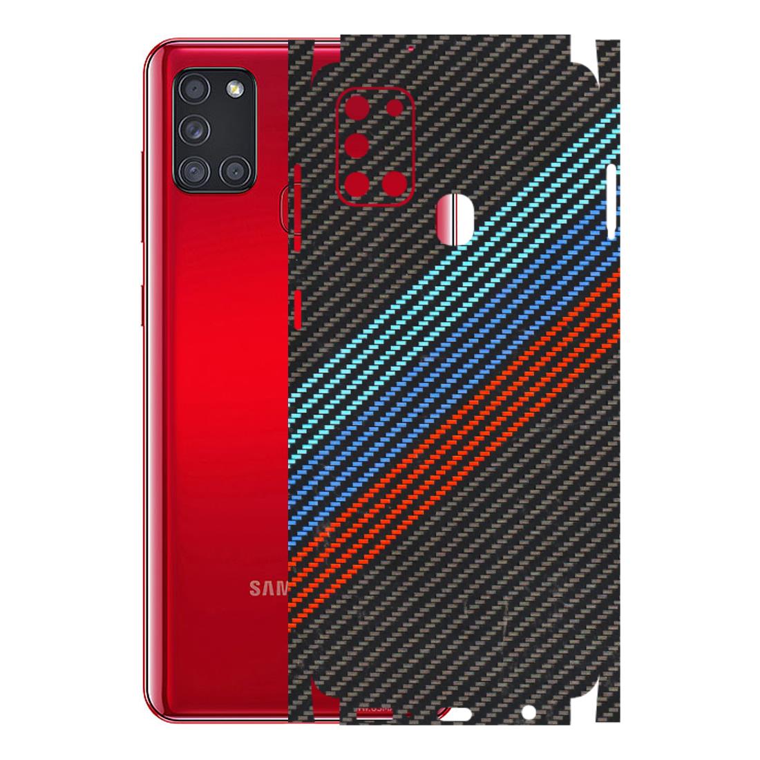 Samsung A/S Series Phone Skins (All Models) - Carbon BM - 3D Embossed Finish (L-302) Samsung Galaxy A21S