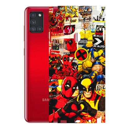 Samsung A/S Series Phone Skins (All Models) - Spidy Wolverine - 3D Embossed Finish (L-310) Samsung Galaxy A21S