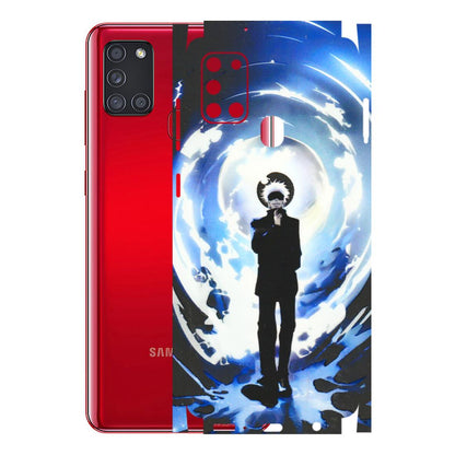 Samsung A/S Series Phone Skins (All Models) - Jujustu Kaisen Anime Manga - 3D Embossed Finish (L-317) Samsung Galaxy A21S