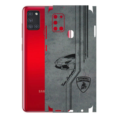 Samsung A/S Series Phone Skins (All Models) - New Lamborgini Aventador - 3D Embossed Finish (L-321) Samsung Galaxy A21S