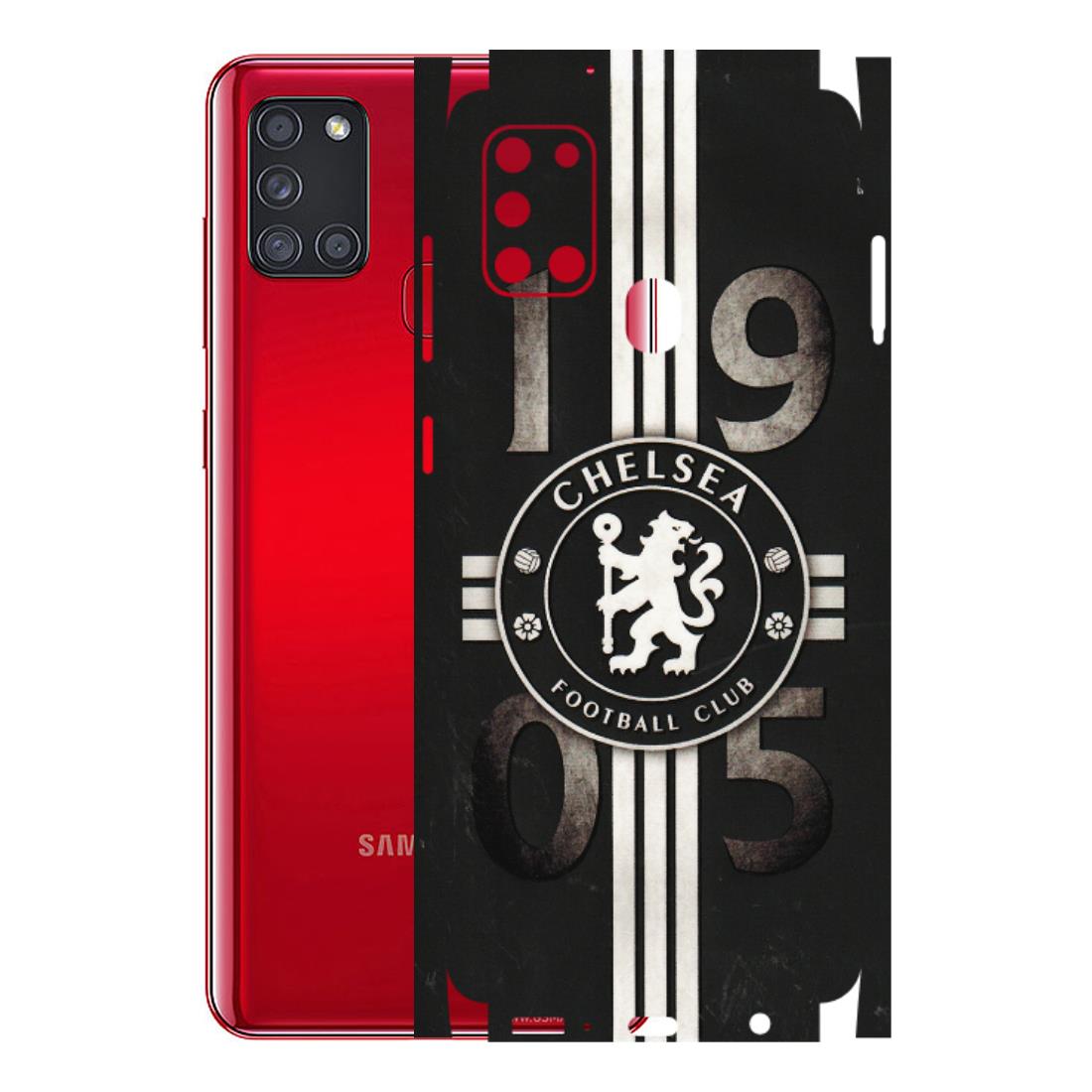 Samsung A/S Series Phone Skins (All Models) - Chelsea Fan Club - 3D Embossed Finish (L-36) Samsung Galaxy A21S