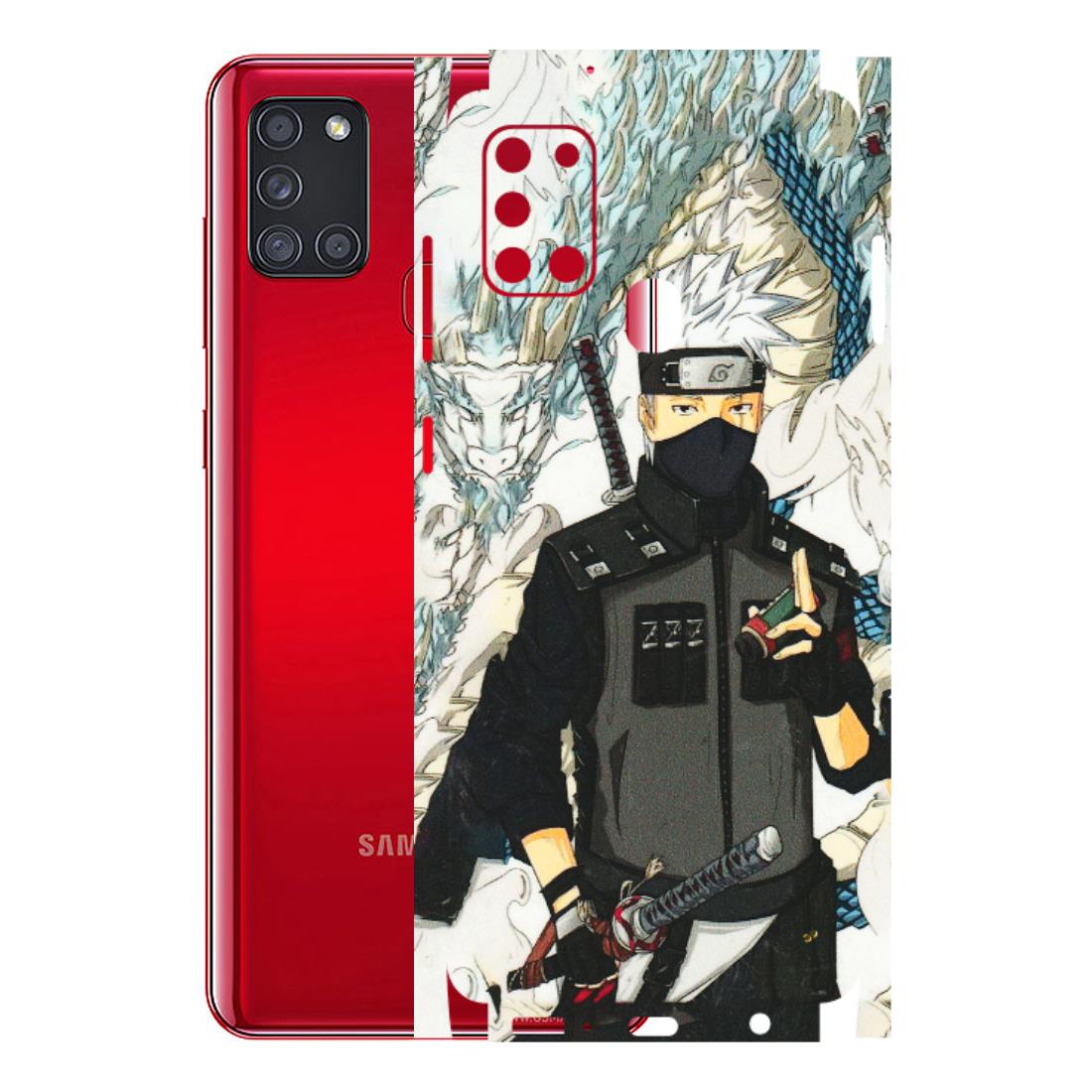 Samsung A/S Series Phone Skins (All Models) - Kakashi Hatake Naruto Anime - 3D Embossed Finish (L-46) Samsung Galaxy A21S