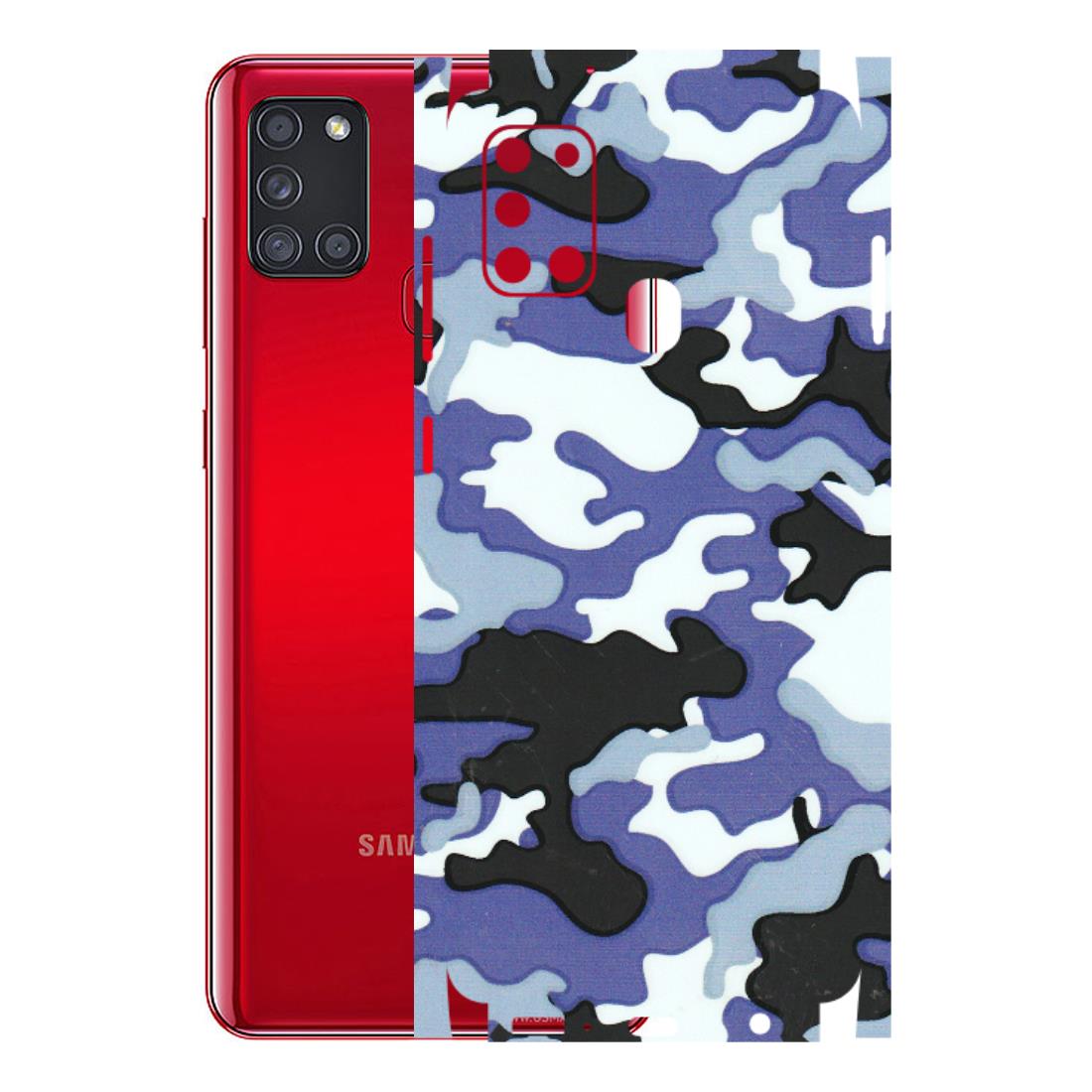 Samsung A/S Series Phone Skins (All Models) - Powerfull Military Camoflauge - 3D Embossed Finish (L-49) Samsung Galaxy A21S