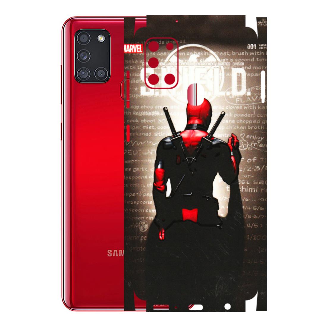 Samsung A/S Series Phone Skins (All Models) - Deadpool - 3D Embossed Finish (L-56) Samsung Galaxy A21S