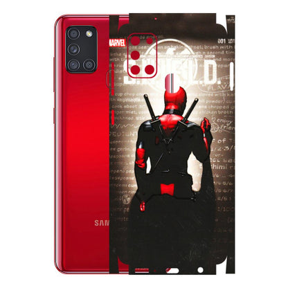 Samsung A/S Series Phone Skins (All Models) - Deadpool - 3D Embossed Finish (L-56) Samsung Galaxy A21S