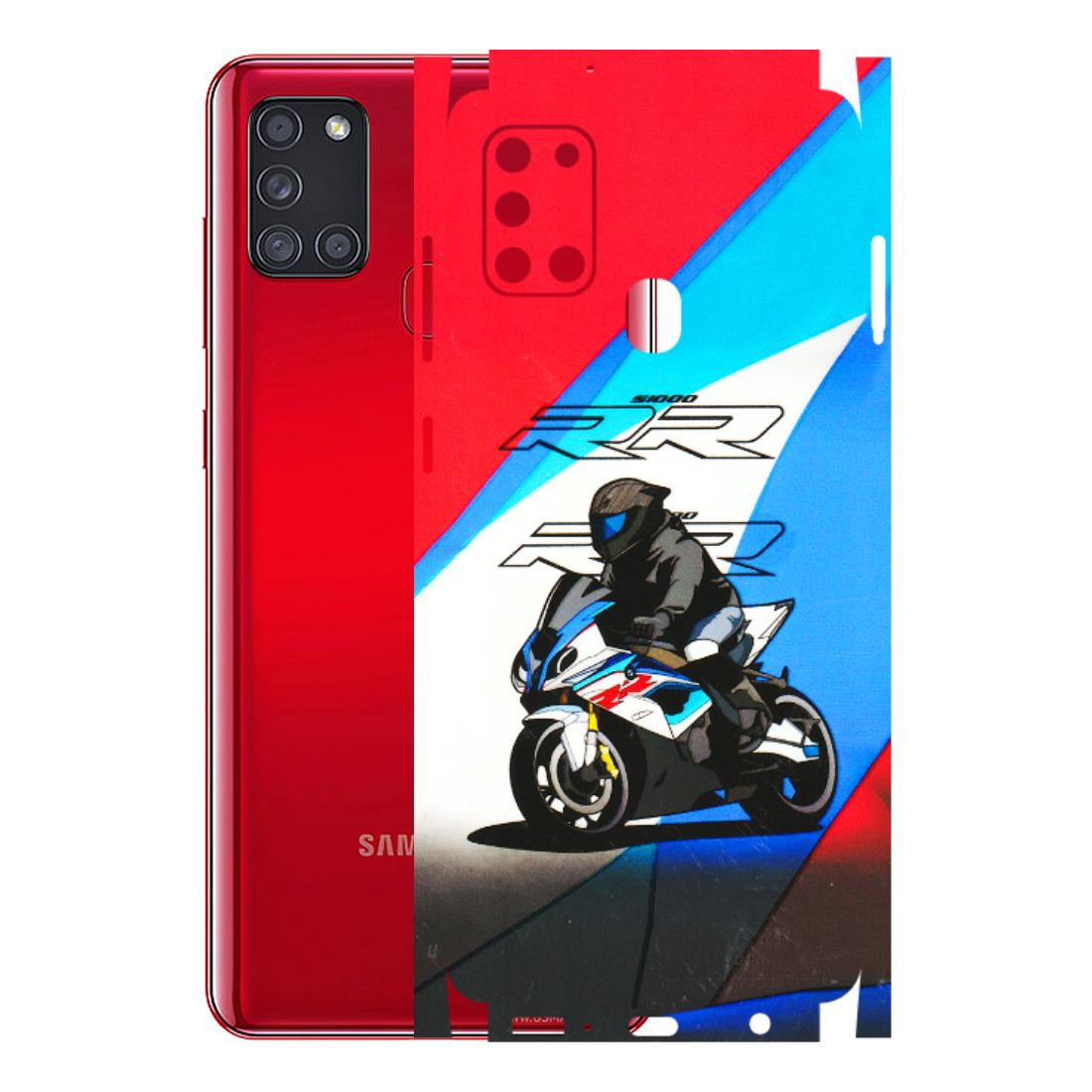 Samsung A/S Series Phone Skins (All Models) - Bikers Love - 3D Embossed Finish (L-58) Samsung Galaxy A21S