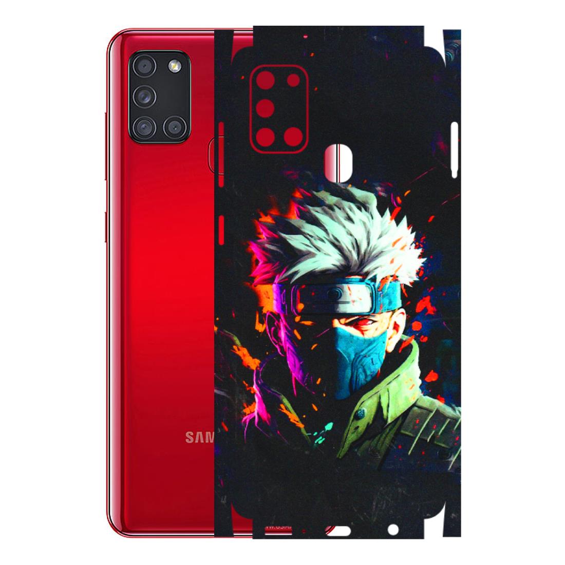 Samsung A/S Series Phone Skins (All Models) - Anime Cool Character - 3D Embossed Finish (L-59) Samsung Galaxy A21S