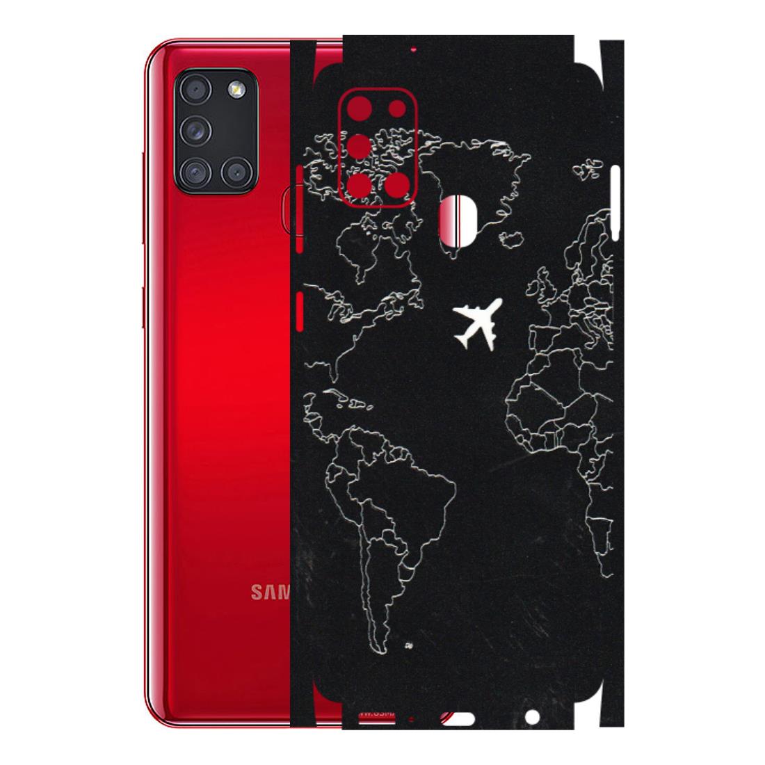 Samsung A/S Series Phone Skins (All Models) - Never Ending Travel - 3D Embossed Finish (L-79) Samsung Galaxy A21S