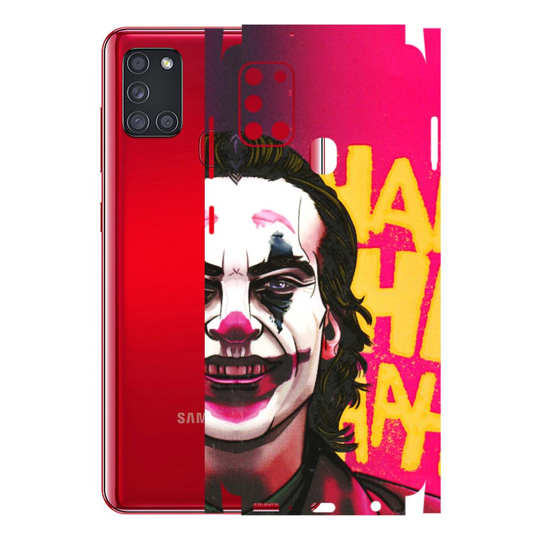 Samsung A/S Series Phone Skins (All Models) - Joker Evil Laugh - 3D Embossed Finish (L-97) Samsung Galaxy A21S
