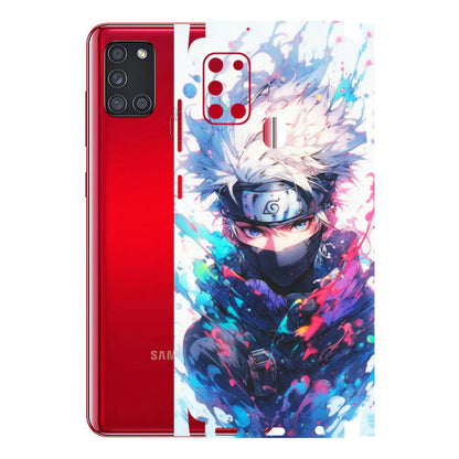 Samsung A/S Series Phone Skins (All Models) - Naruto Face Mask - Matte Finish (M-03) Samsung Galaxy A21S