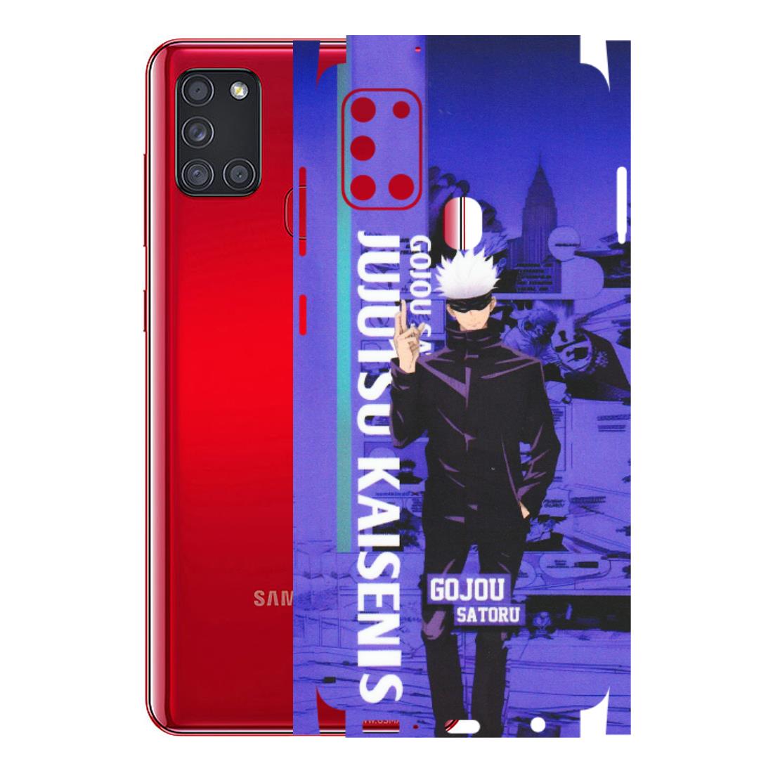 Samsung A/S Series Phone Skins (All Models) - Jujutsu Kaisen Gojo - Matte Finish (M-05) Samsung Galaxy A21S