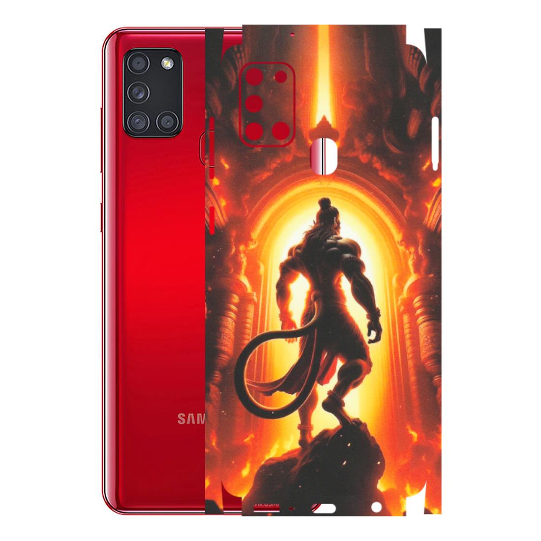 Samsung A/S Series Phone Skins (All Models) - HanumanJi - Matte Finish (M-06) Samsung Galaxy A21S