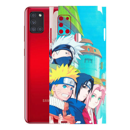 Samsung A/S Series Phone Skins (All Models) - Team Minato And Kakashi - Matte Finish (M-101) Samsung Galaxy A21S
