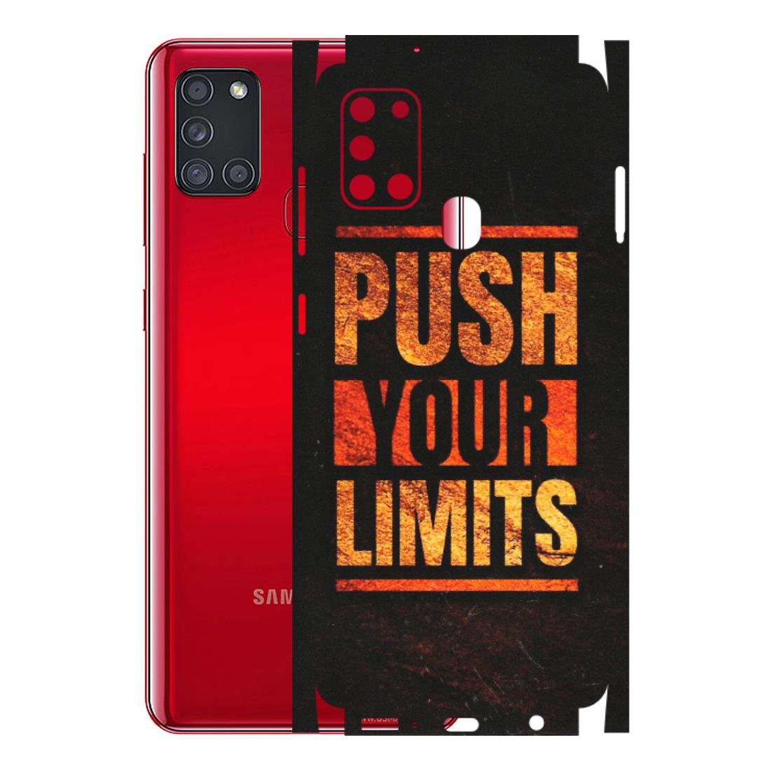 Samsung A/S Series Phone Skins (All Models) - Push Your Limits - Matte Finish (M-118) Samsung Galaxy A21S