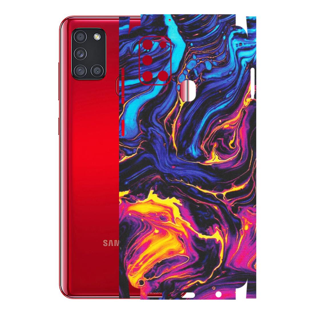 Samsung A/S Series Phone Skins (All Models) - Abstract Paint Classy - Matte Finish (M-15) Samsung Galaxy A21S