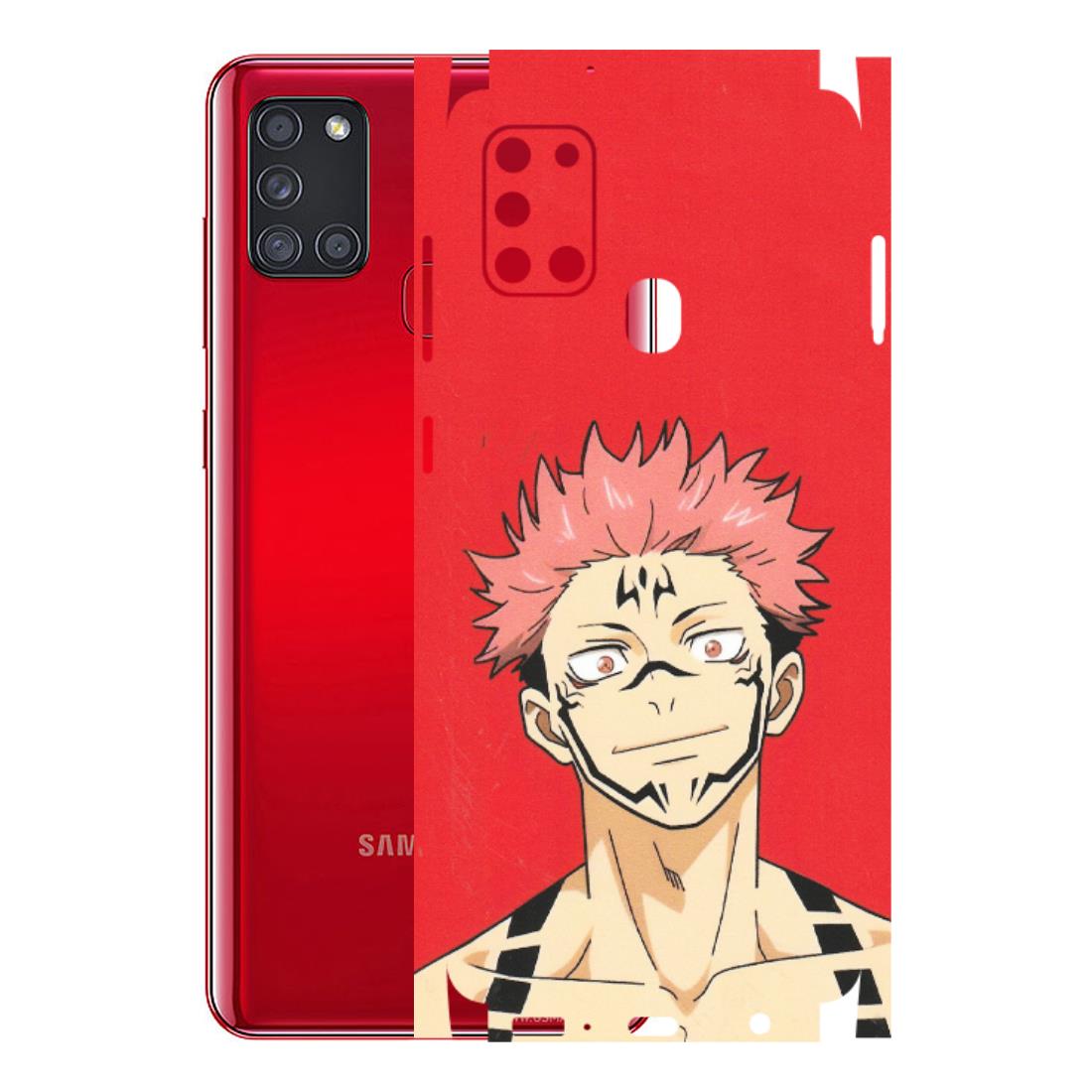 Samsung A/S Series Phone Skins (All Models) - Ryomen Sukuna Fun Anime - Matte Finish (M-153) Samsung Galaxy A21S