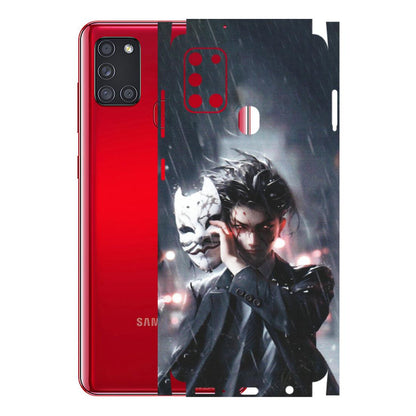 Samsung A/S Series Phone Skins (All Models) - Kimestsu No Yaiba Anime - Matte Finish (M-154) Samsung Galaxy A21S