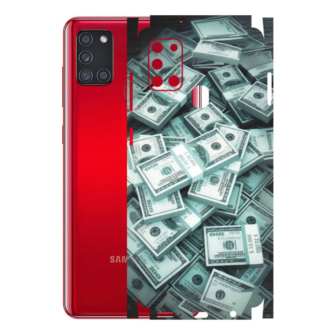 Samsung A/S Series Phone Skins (All Models) - Hundred Dollar Bill - Matte Finish (M-162) Samsung Galaxy A21S