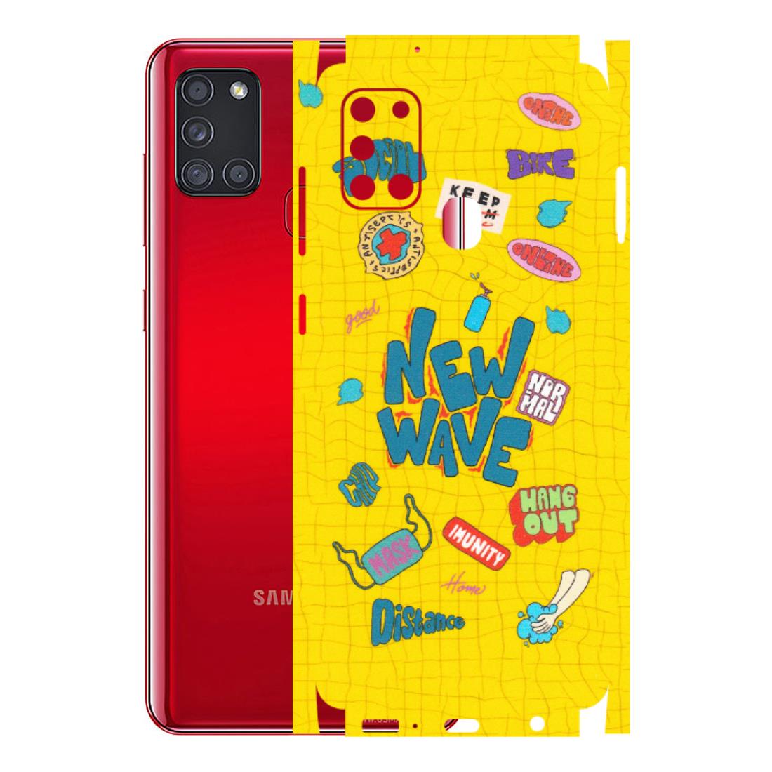 Samsung A/S Series Phone Skins (All Models) - New Wave Life - Matte Finish (M-17) Samsung Galaxy A21S