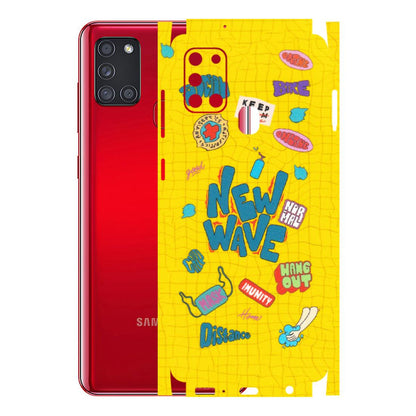 Samsung A/S Series Phone Skins (All Models) - New Wave Life - Matte Finish (M-17) Samsung Galaxy A21S