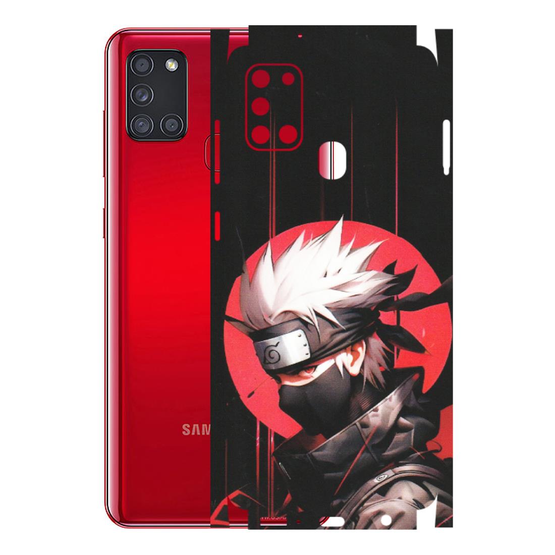 Samsung A/S Series Phone Skins (All Models) - Naruto Anime Blood - Matte Finish (M-170) Samsung Galaxy A21S