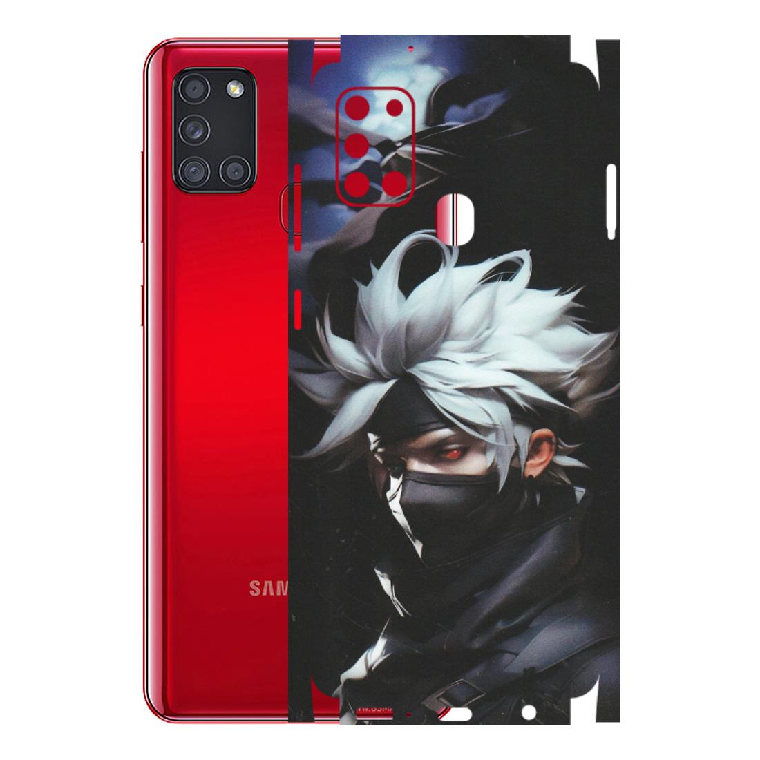 Samsung A/S Series Phone Skins (All Models) - Ash & Pikachu - Matte Finish (M-26) Samsung Galaxy A21S