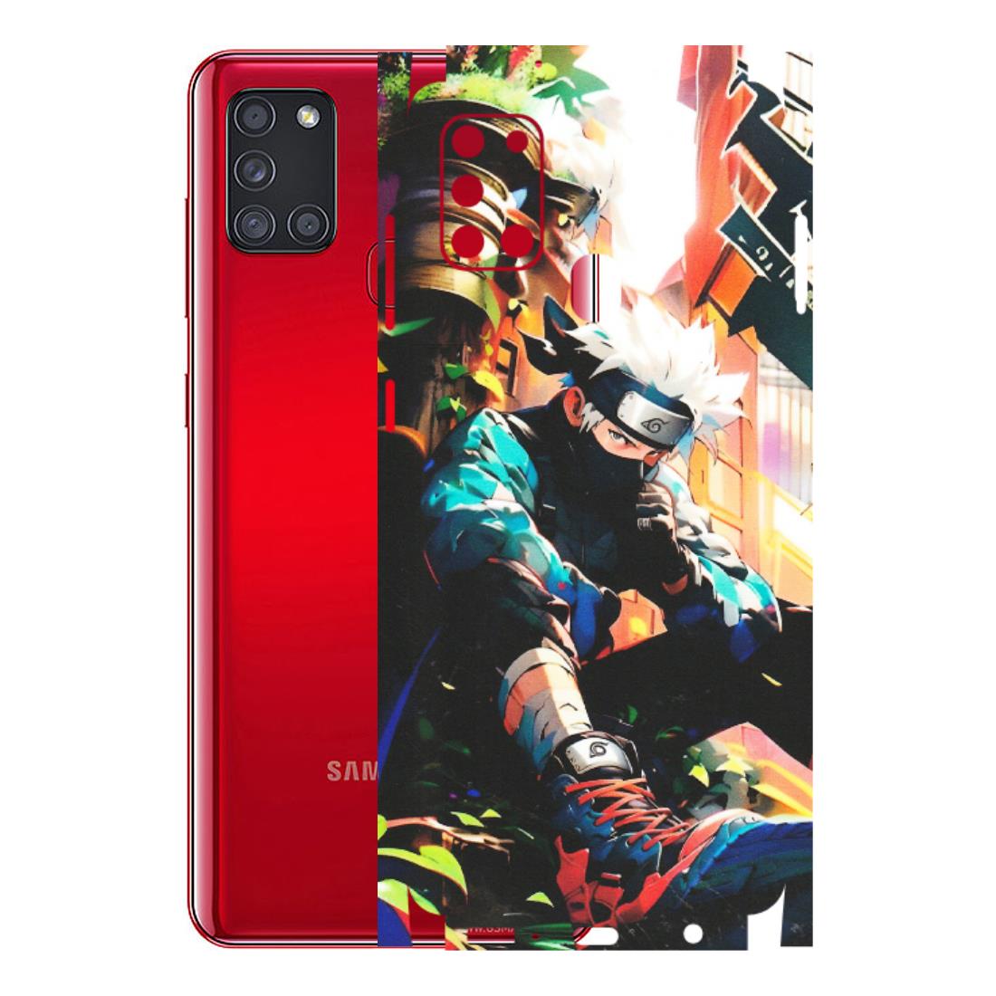 Samsung A/S Series Phone Skins (All Models) - Ash & Pikachu - Matte Finish (M-26) Samsung Galaxy A21S