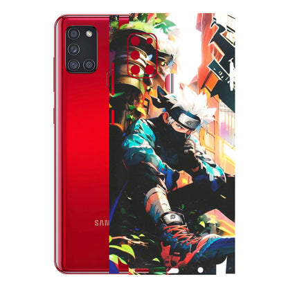Samsung A/S Series Phone Skins (All Models) - Ash & Pikachu - Matte Finish (M-26) Samsung Galaxy A21S