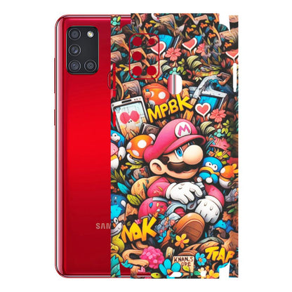Samsung A/S Series Phone Skins (All Models) - BMW Logo Performance - Matte Finish (M-27) Samsung Galaxy A21S