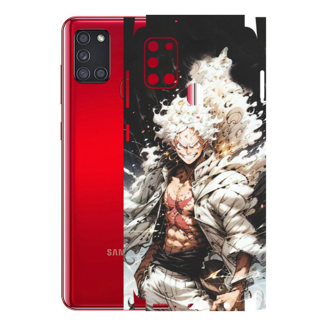 Samsung A/S Series Phone Skins (All Models) - Anime Angry Classy Character - Matte Finish (M-34) Samsung Galaxy A21S