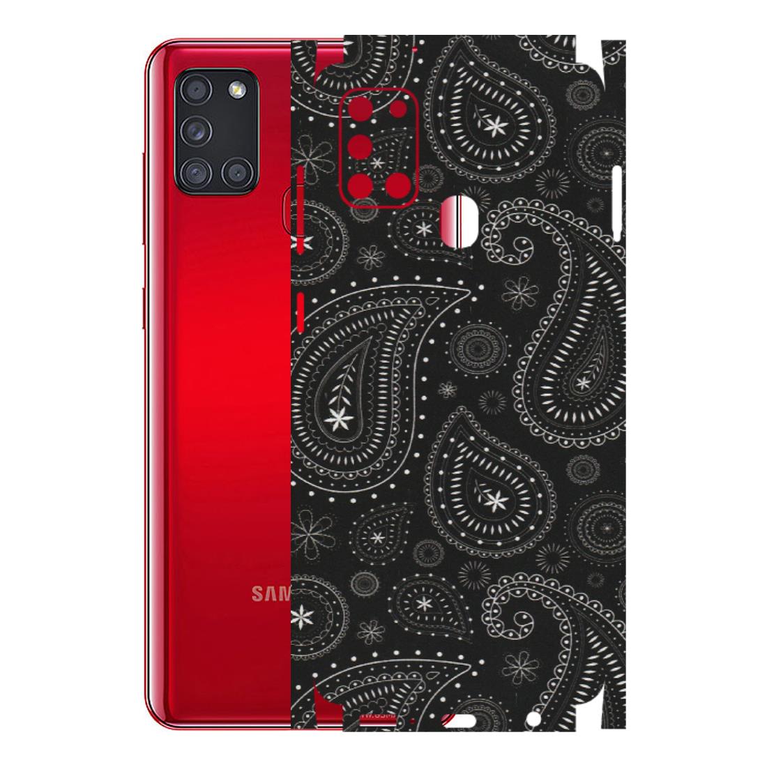 Samsung A/S Series Phone Skins (All Models) - Black Sober Kerry - Matte Finish (M-37) Samsung Galaxy A21S