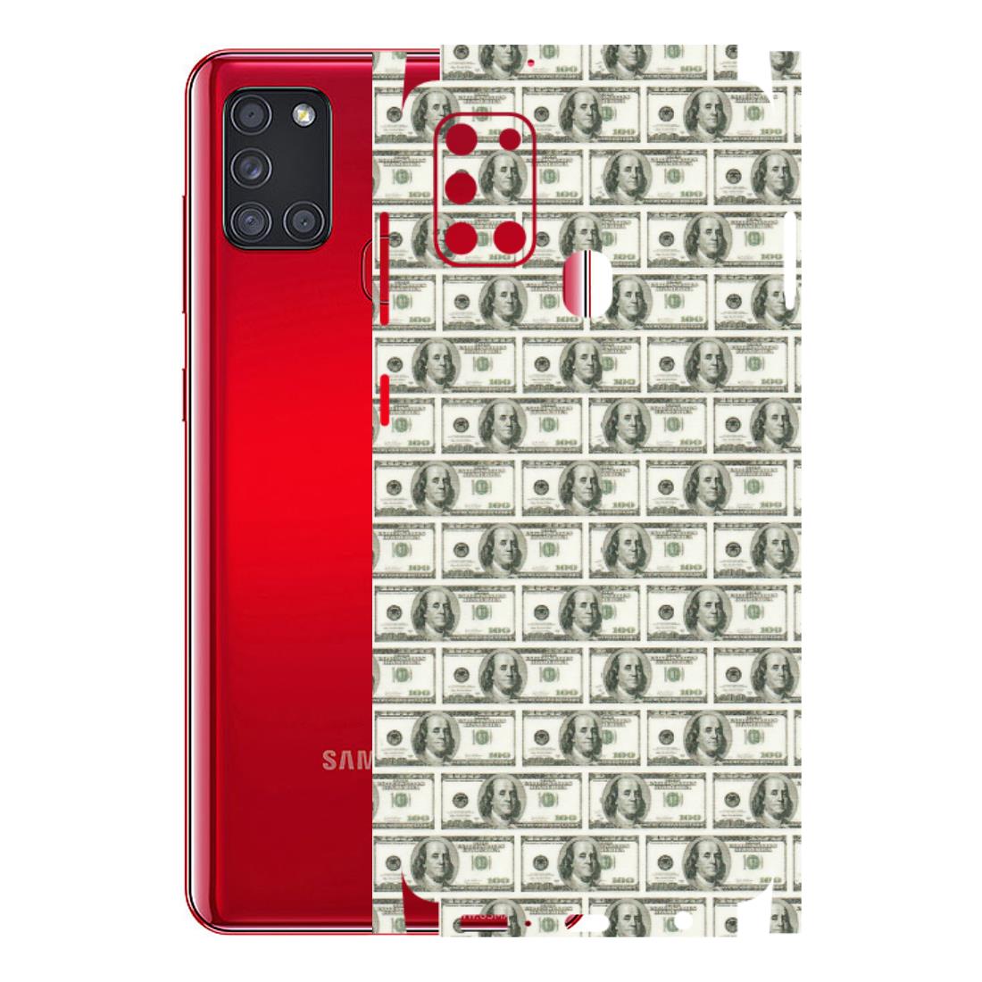 Samsung A/S Series Phone Skins (All Models) - I Love Dollars - Matte Finish (M-40) Samsung Galaxy A21S