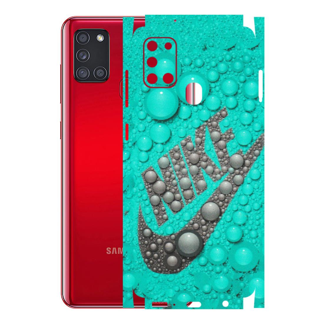 Samsung A/S Series Phone Skins (All Models) - Shoe Brand Bubbles - Matte Finish (M-42) Samsung Galaxy A21S