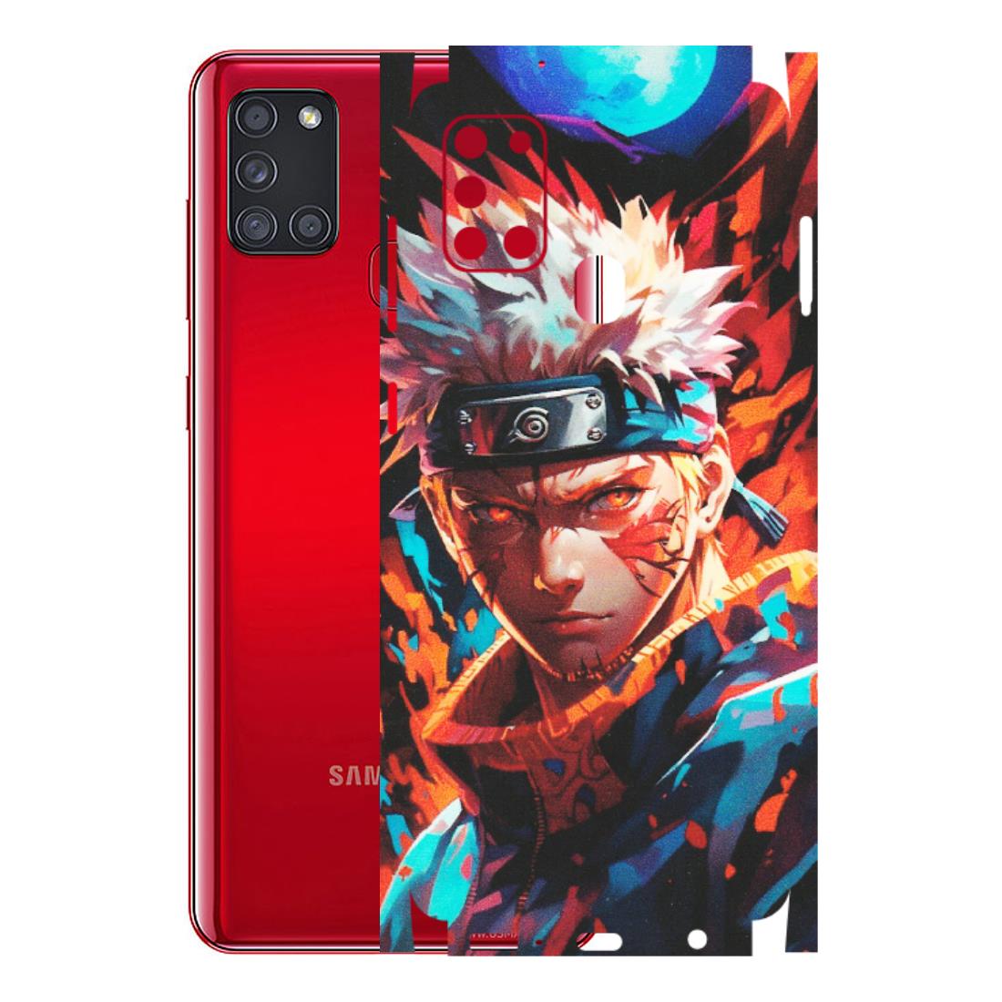 Samsung A/S Series Phone Skins (All Models) - Anime Ferocious Character - Matte Finish (M-44) Samsung Galaxy A21S