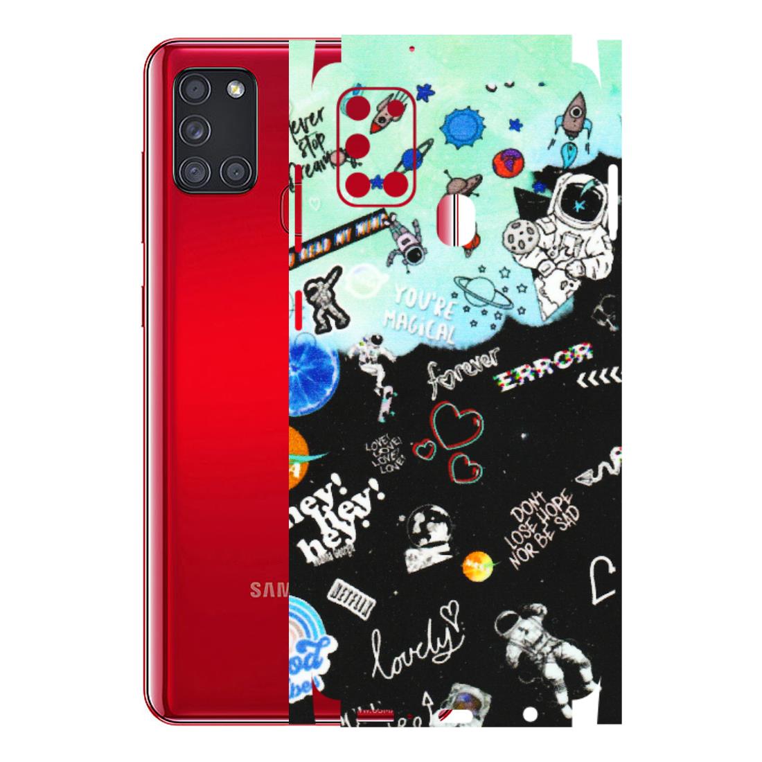 Samsung A/S Series Phone Skins (All Models) - Living In A Space Dream - Matte Finish (M-46) Samsung Galaxy A21S