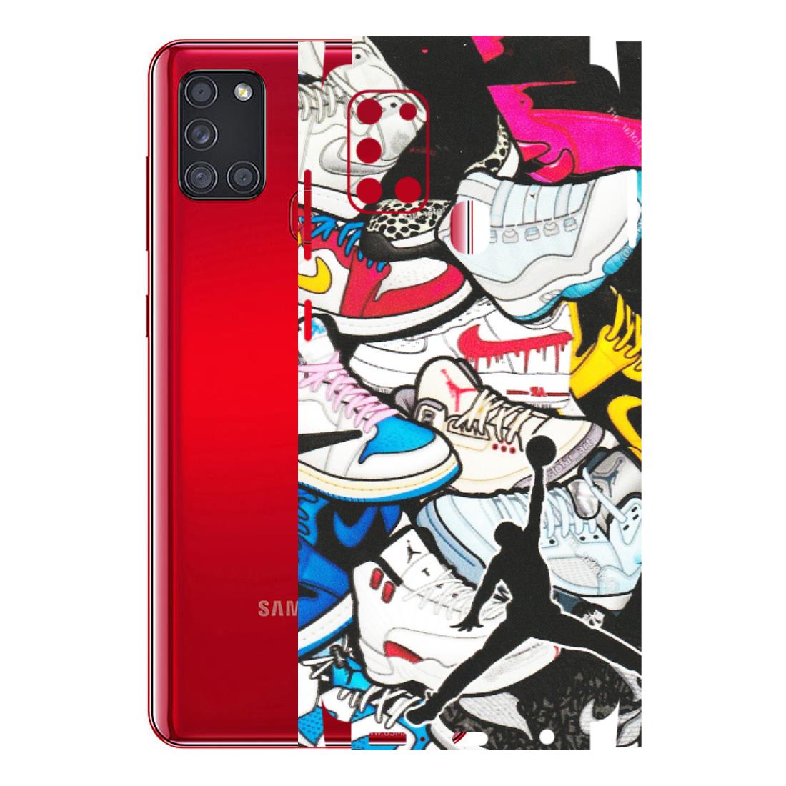 Samsung A/S Series Phone Skins (All Models) - Jordan Sneakers Fan - Matte Finish (M-80) Samsung Galaxy A21S