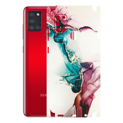 Samsung A/S Series Phone Skins (All Models) - Elegant Marble - Matte Finish (M-81) Samsung Galaxy A21S