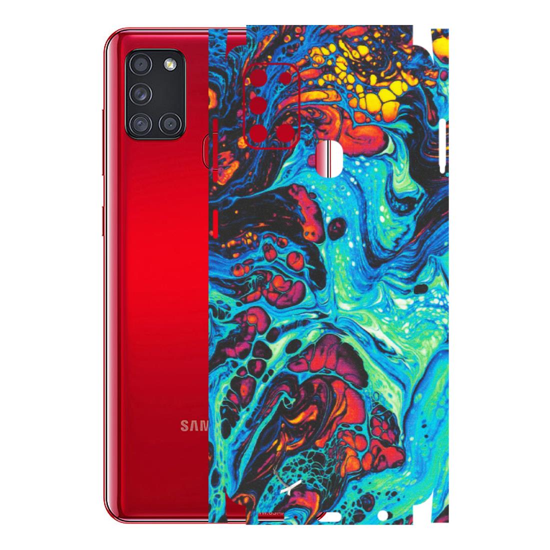 Samsung A/S Series Phone Skins (All Models) - Majestic Galactic Marbel - Matte Finish (M-85) Samsung Galaxy A21S
